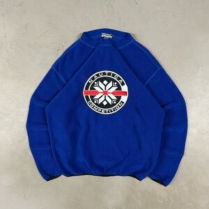 Vintage 90s Nautica Competition Retro Essential Fleece Crewneck Sweatshirt Large